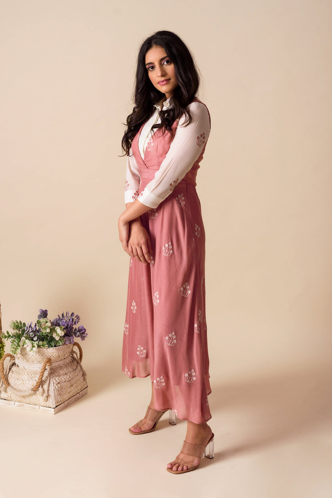 Rose Shirt-Dress - Kapraaha