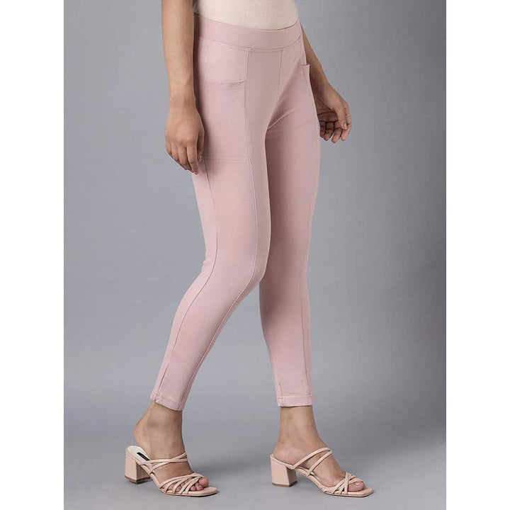 Eleven Pink Straight Yoga Leggings