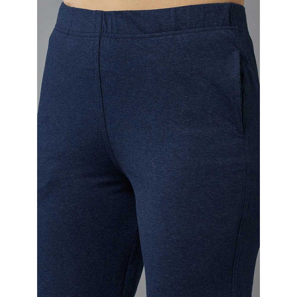 Eleven Blue Melange Jersey Pants