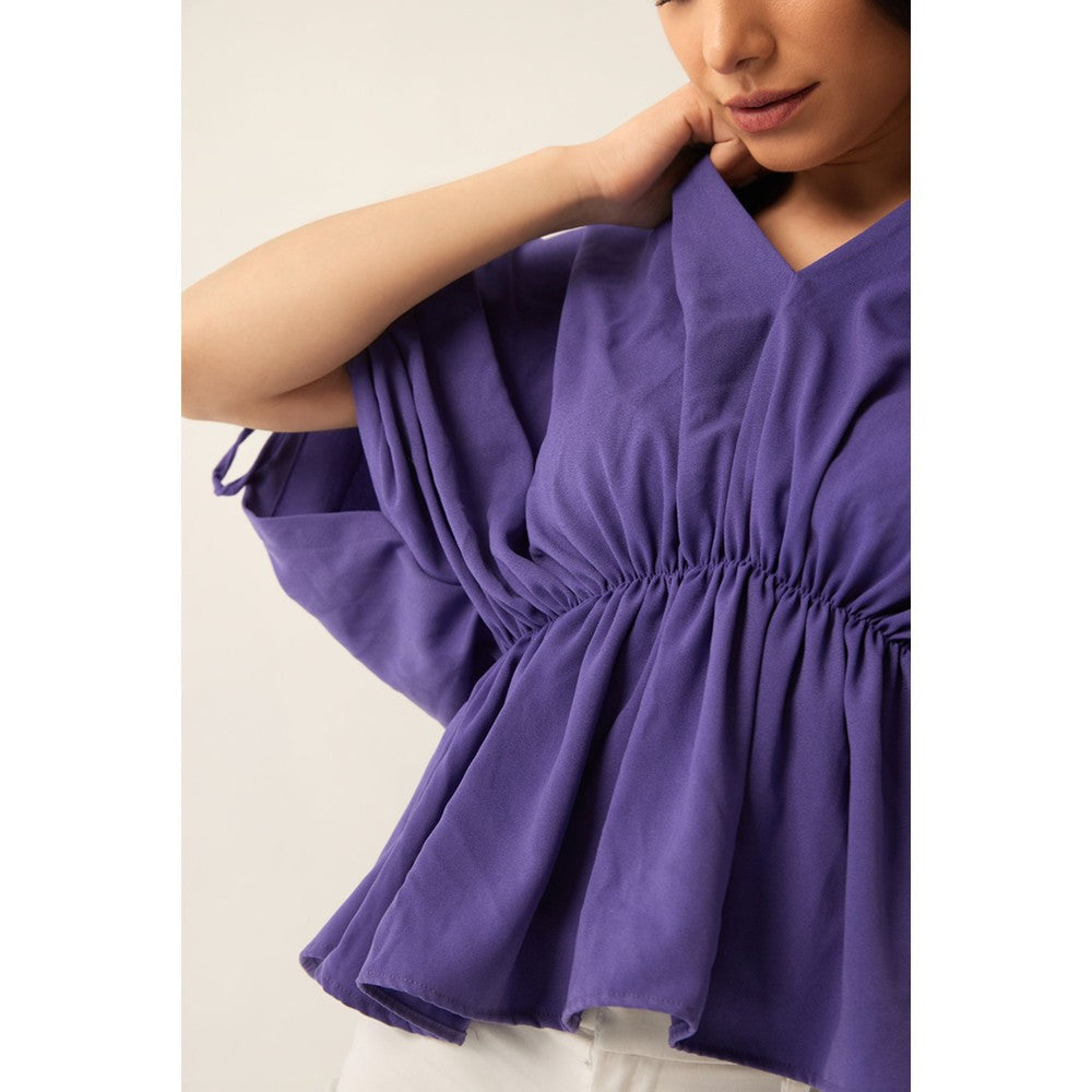 Enness Studio Luna Purple Top