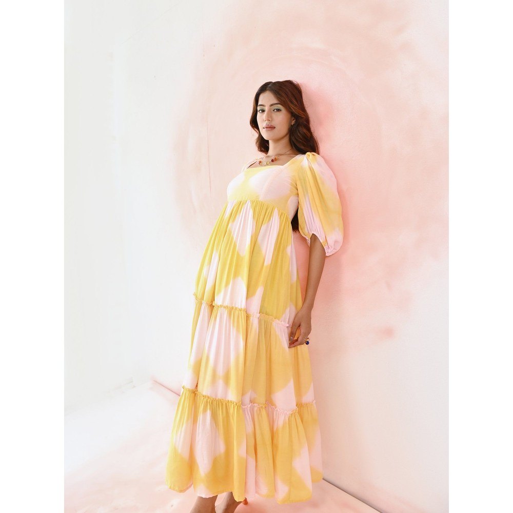 Fancy Pastels Ocean Breeze Dress - Yellow