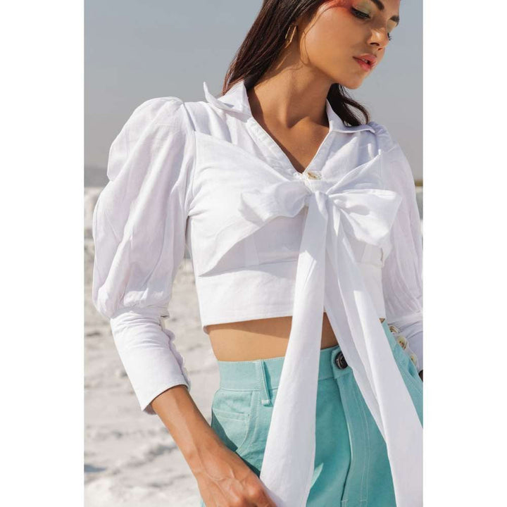 Fancy Pastels Solid Eve Bow Top