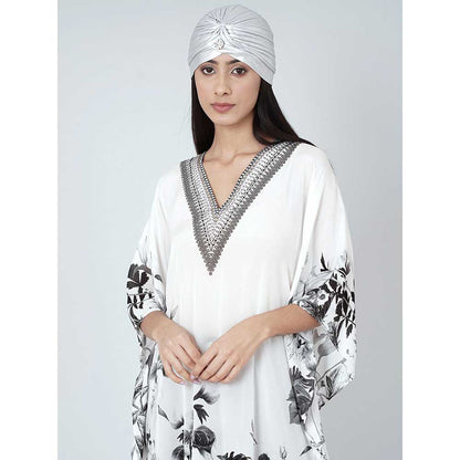 First Resort by Ramola Bachchan Silver Turban