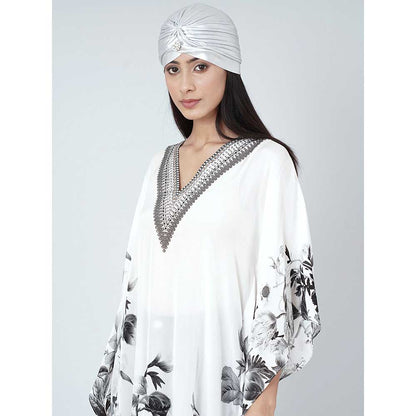 First Resort by Ramola Bachchan Silver Turban