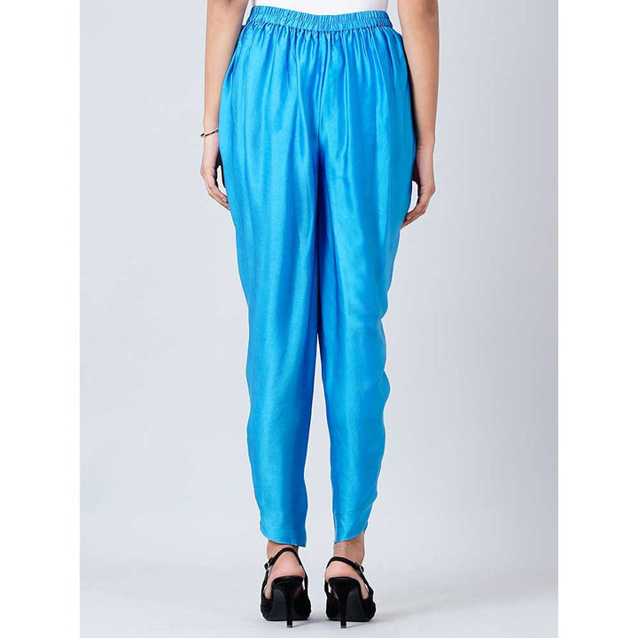 First Resort by Ramola Bachchan Turquoise Tulip Pants