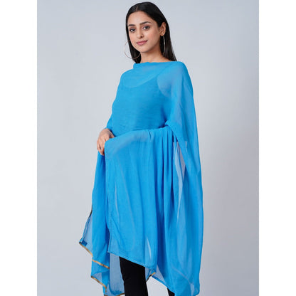 First Resort by Ramola Bachchan Paisley Tunic with Tulip Pants and Dupatta (Set of 3)