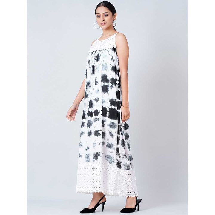 First Resort by Ramola Bachchan White Boho Slip Dress