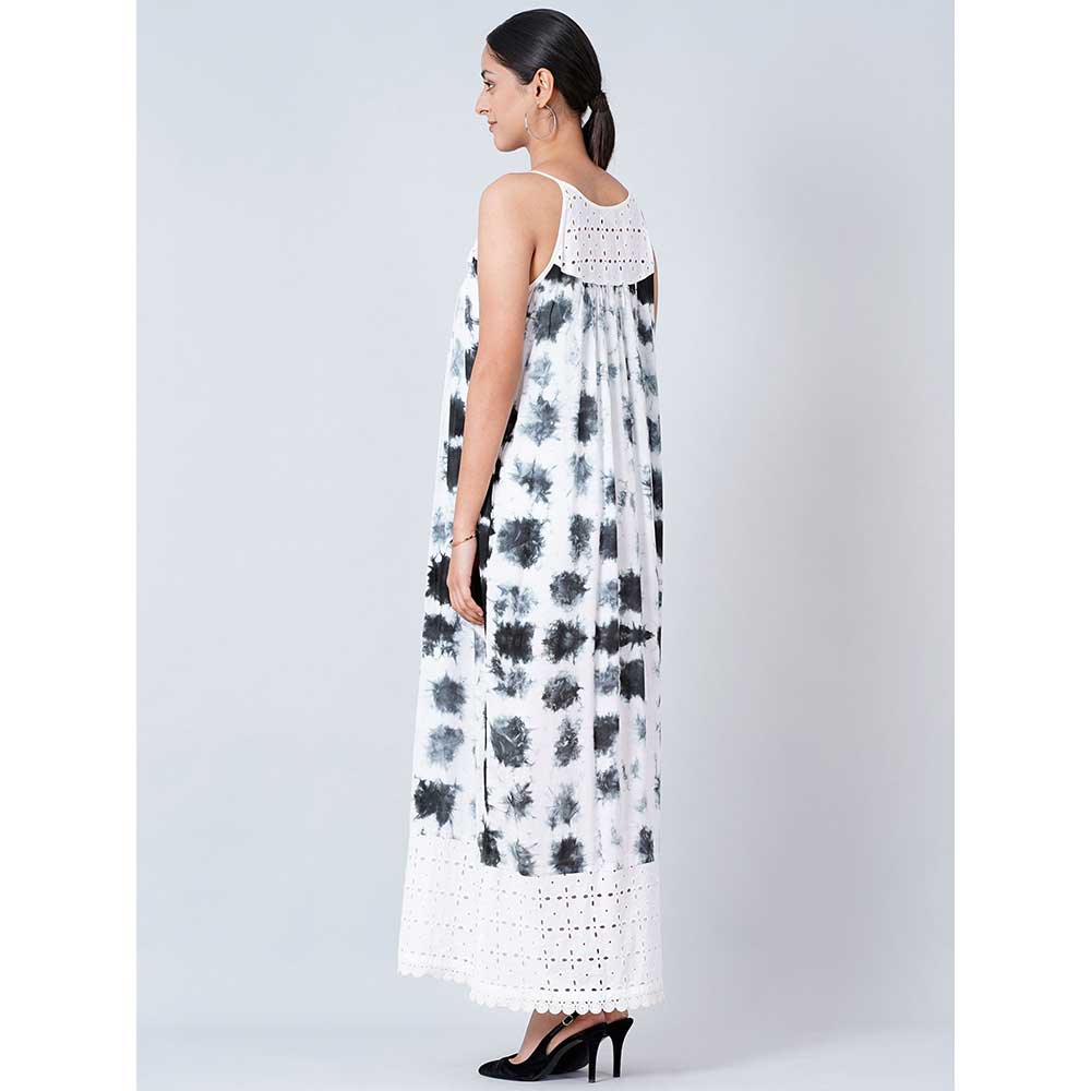 First Resort by Ramola Bachchan White Boho Slip Dress