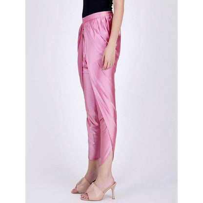 First Resort by Ramola Bachchan Pink Tulip Pants