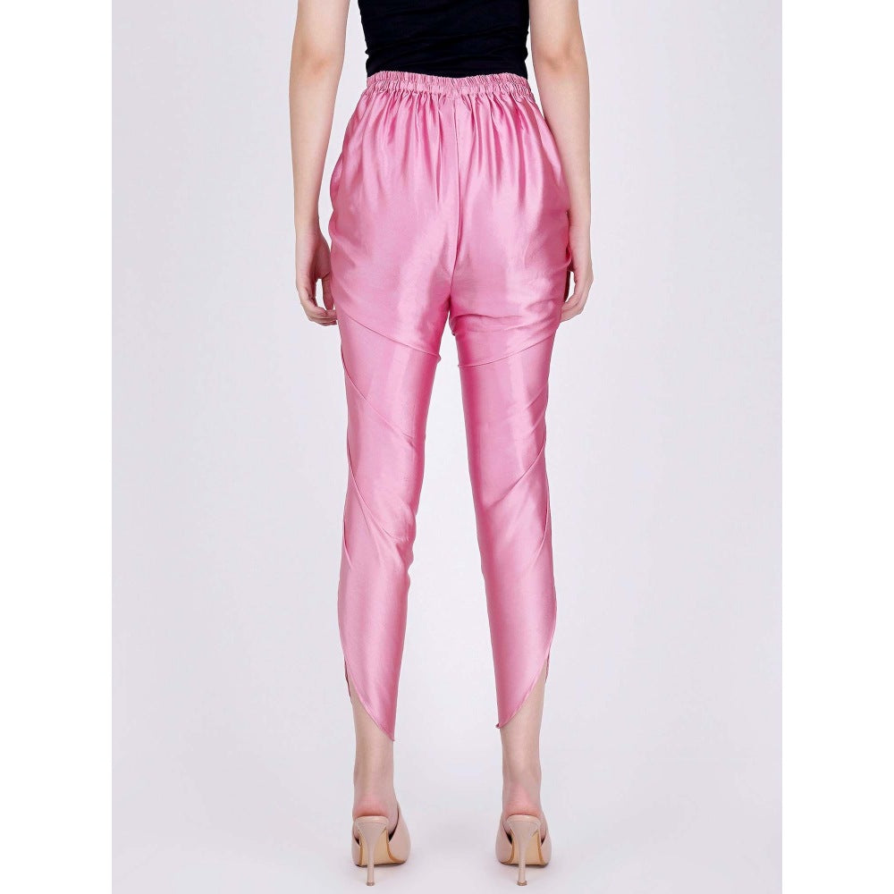 First Resort by Ramola Bachchan Pink Tulip Pants