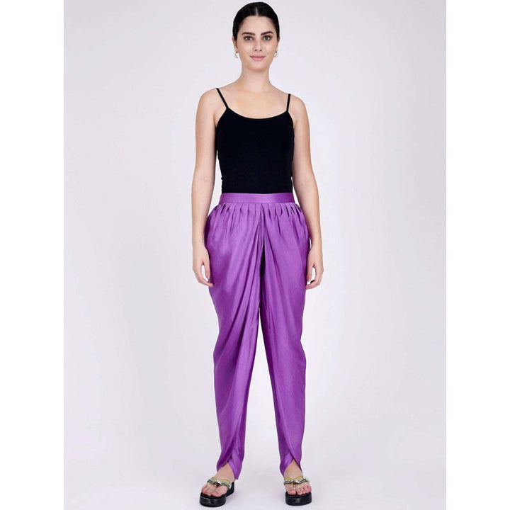 First Resort by Ramola Bachchan Violet Tulip Pants