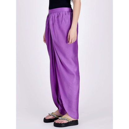 First Resort by Ramola Bachchan Violet Tulip Pants
