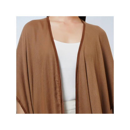 First Resort by Ramola Bachchan Brown Cashmere Jacket