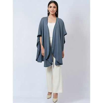 First Resort by Ramola Bachchan Grey Cashmere Jacket