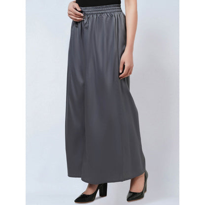 First Resort by Ramola Bachchan Grey Cotton Pants