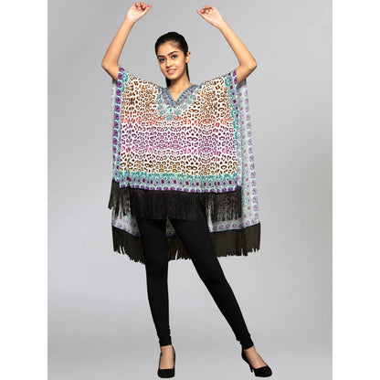 First Resort by Ramola Bachchan Multicoloured Animal Print Tunic