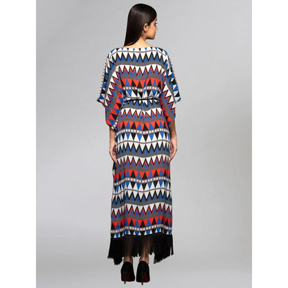 First Resort by Ramola Bachchan Multi Colour Dress