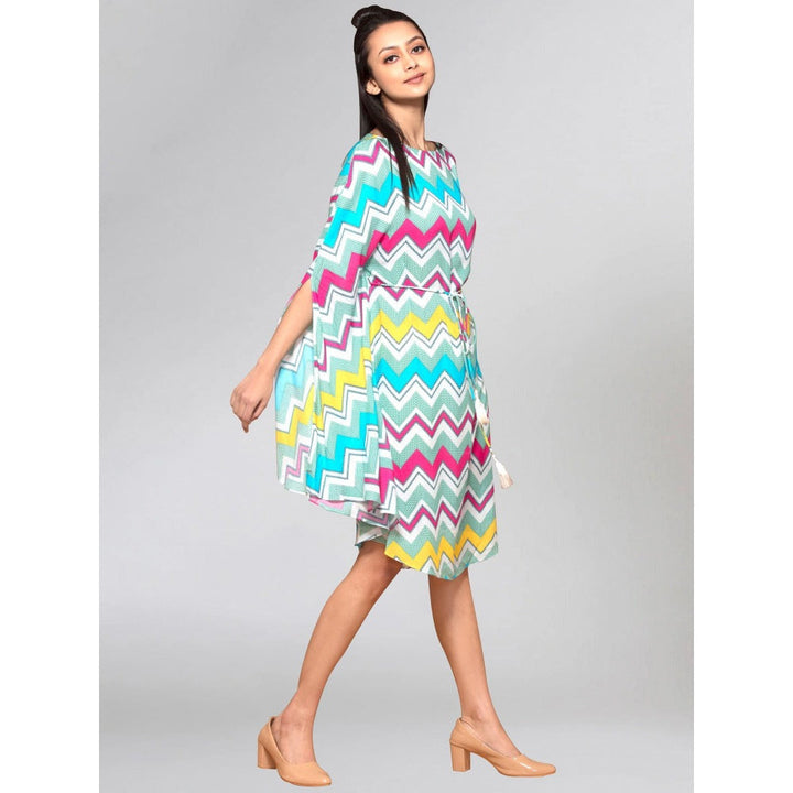 First Resort by Ramola Bachchan Multi Colour Dress