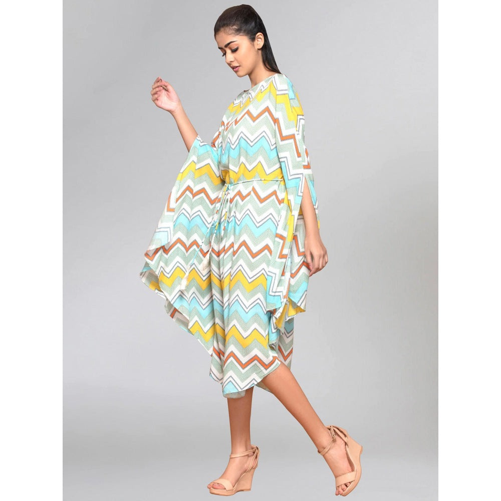 First Resort by Ramola Bachchan Multi Colour Dress