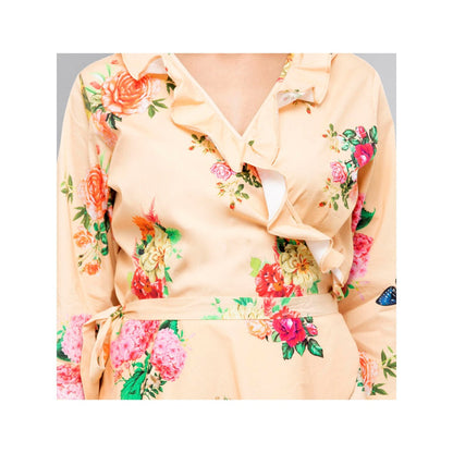 First Resort by Ramola Bachchan Peach Dress