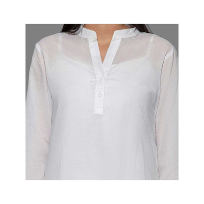 First Resort by Ramola Bachchan White Dress