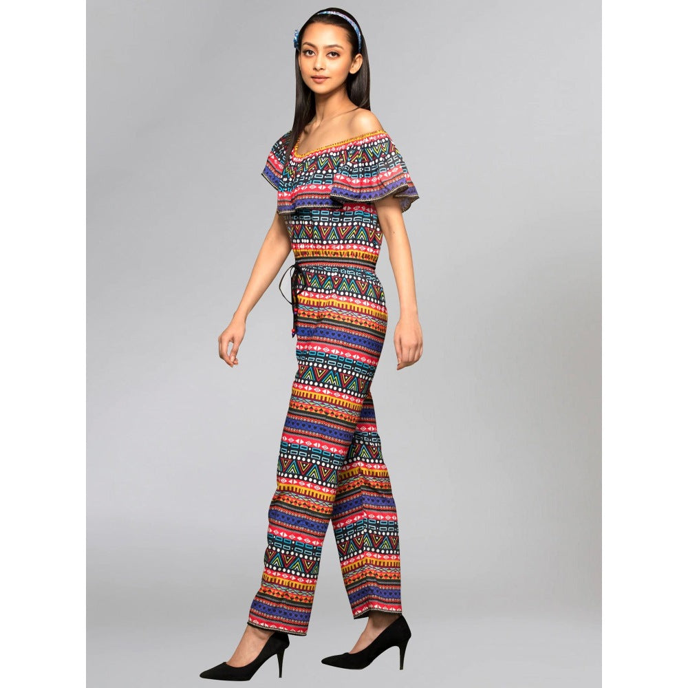 First Resort by Ramola Bachchan Multi Colour Jumpsuit