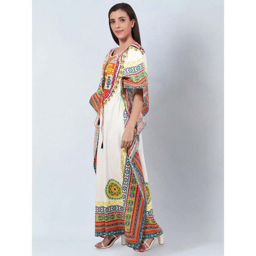 First Resort by Ramola Bachchan Multi Colour Kaftan