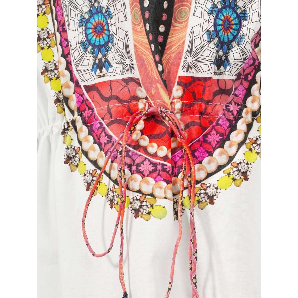 First Resort by Ramola Bachchan Multi Colour Kaftan
