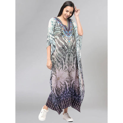 First Resort by Ramola Bachchan Multi Colour Kaftan