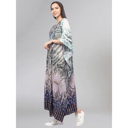 First Resort by Ramola Bachchan Multi Colour Kaftan