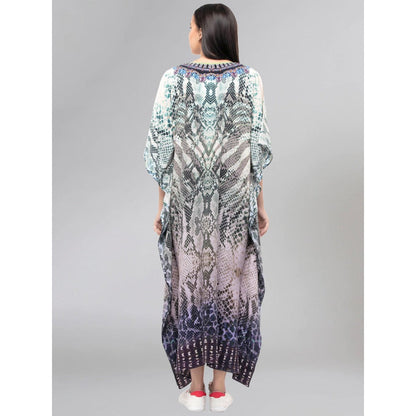 First Resort by Ramola Bachchan Multi Colour Kaftan