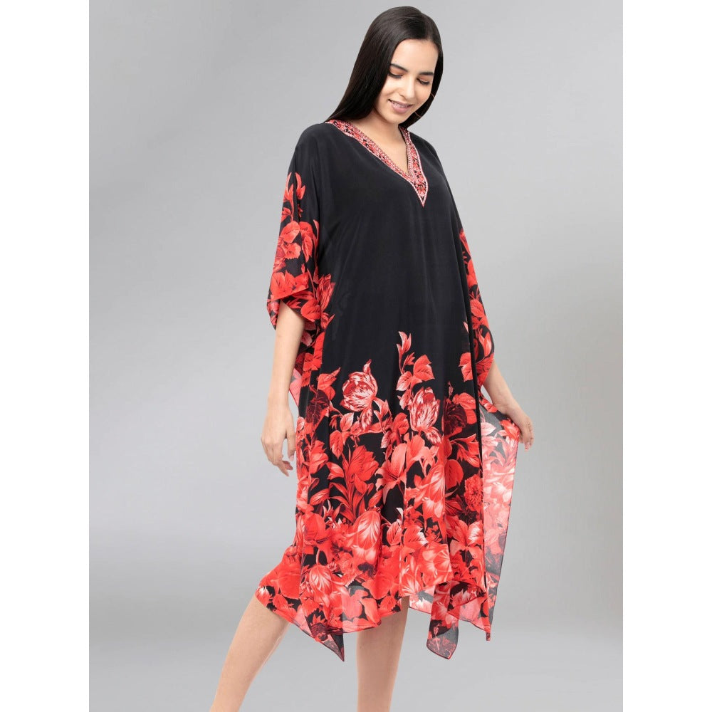 First Resort by Ramola Bachchan Multi Colour Kaftan