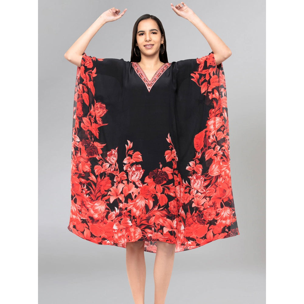 First Resort by Ramola Bachchan Multi Colour Kaftan