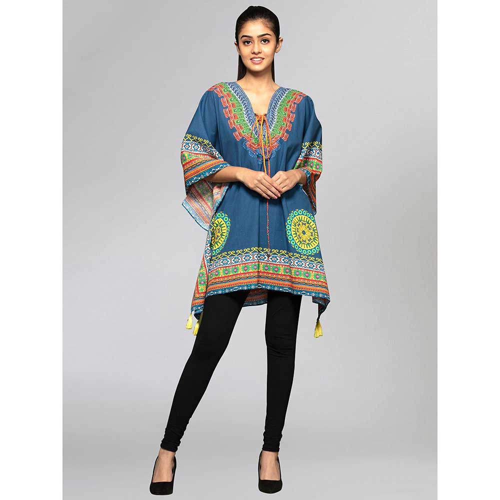 First Resort by Ramola Bachchan Multi Colour Kaftan