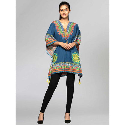 First Resort by Ramola Bachchan Multi Colour Kaftan