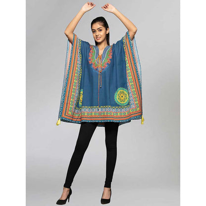First Resort by Ramola Bachchan Multi Colour Kaftan