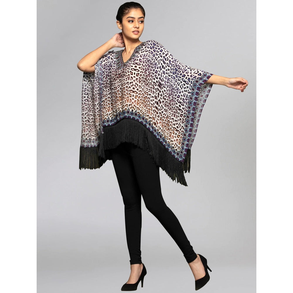 First Resort by Ramola Bachchan Multi Colour Kaftan