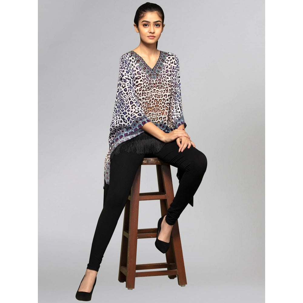 First Resort by Ramola Bachchan Multi Colour Kaftan