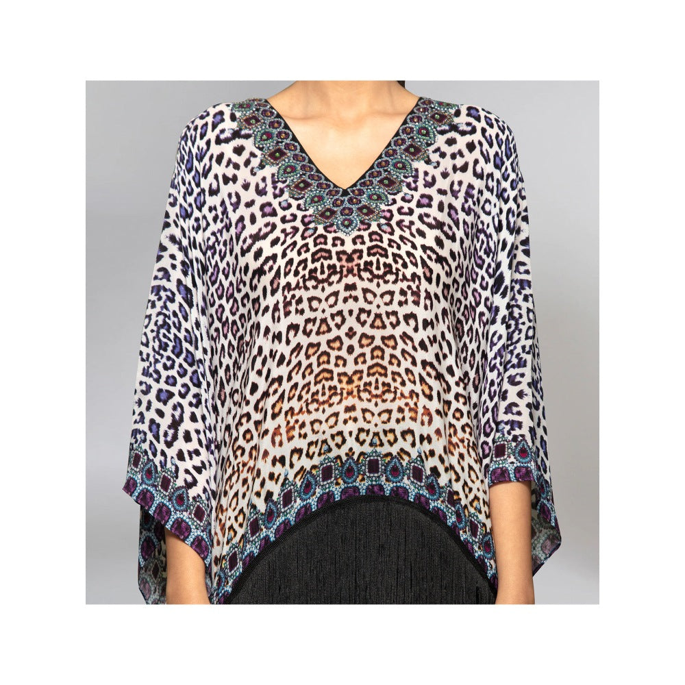 First Resort by Ramola Bachchan Multi Colour Kaftan