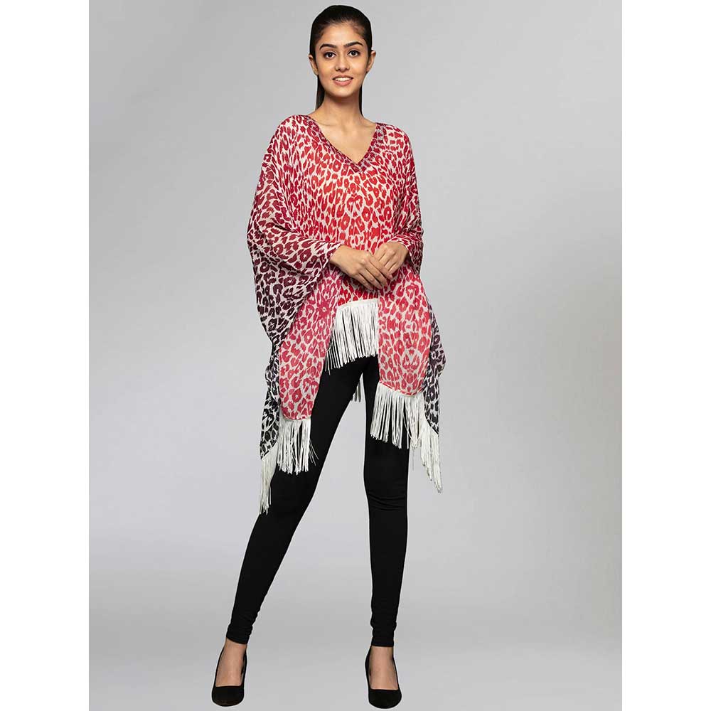 First Resort by Ramola Bachchan Multi Colour Kaftan