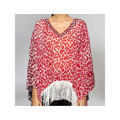 First Resort by Ramola Bachchan Multi Colour Kaftan