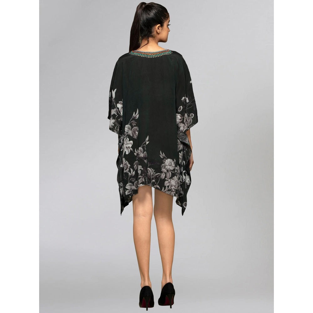 First Resort by Ramola Bachchan Black Kaftan