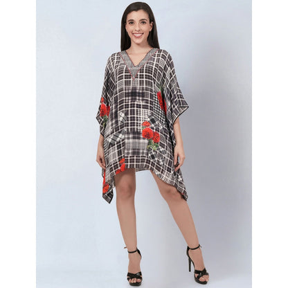 First Resort by Ramola Bachchan Black Kaftan