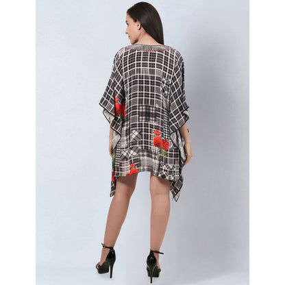 First Resort by Ramola Bachchan Black Kaftan