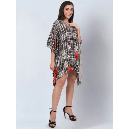 First Resort by Ramola Bachchan Black Kaftan