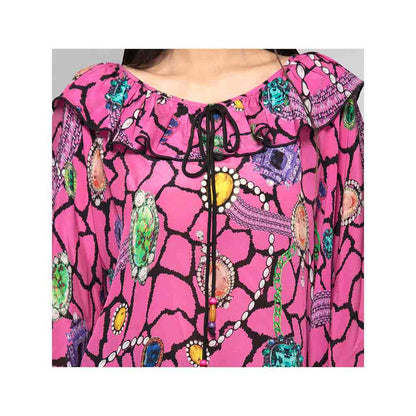 First Resort by Ramola Bachchan Multi Colour Top