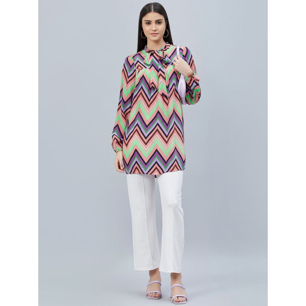 First Resort by Ramola Bachchan Multi Colour Top