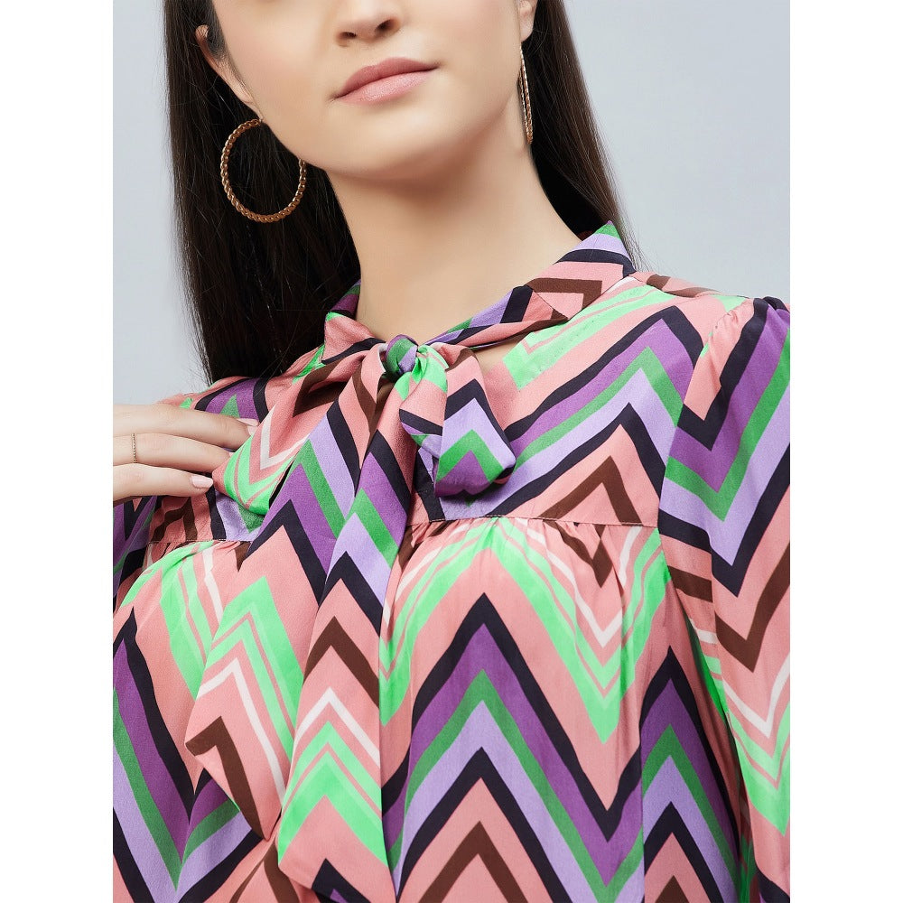 First Resort by Ramola Bachchan Multi Colour Top