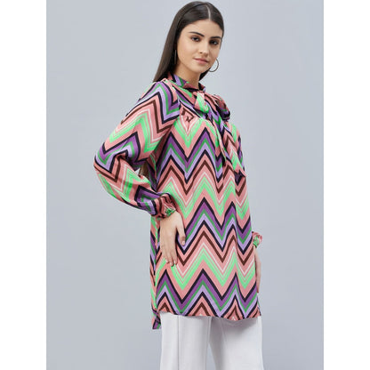 First Resort by Ramola Bachchan Multi Colour Top
