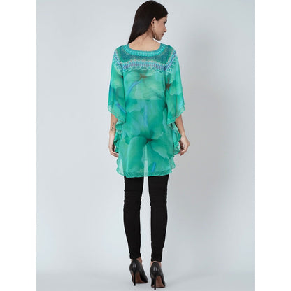 First Resort by Ramola Bachchan Green Tunic
